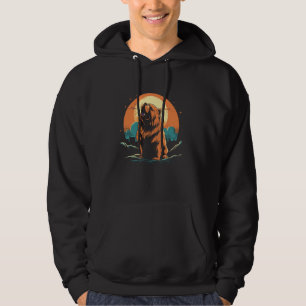 Chow Chow - Pet Dog Breed Moon Howling Hoodie