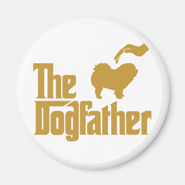 Chow Chow Rough-Coat Magnet (Front)