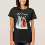 Chow Chow Santa Dog Christmas Snowman Xmas Pajama  T-Shirt<br><div class="desc">Chow Chow Santa Dog Christmas Snowman Xmas Pajama</div>