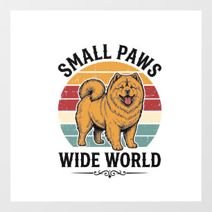 Chow Chow Shirt Small Paws Wide World Vintage Dog