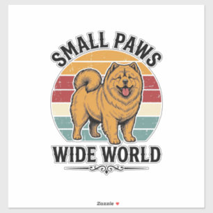 Chow Chow Shirt Small Paws Wide World Vintage Dog