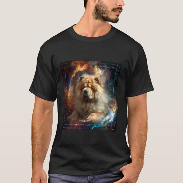 Chow Chow Space T-Shirt (Front)