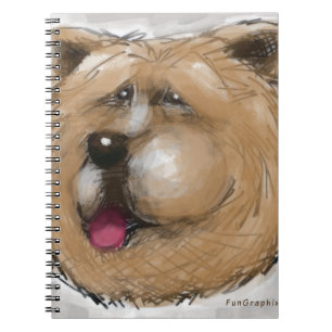 Chow Chow Spiral Notebook