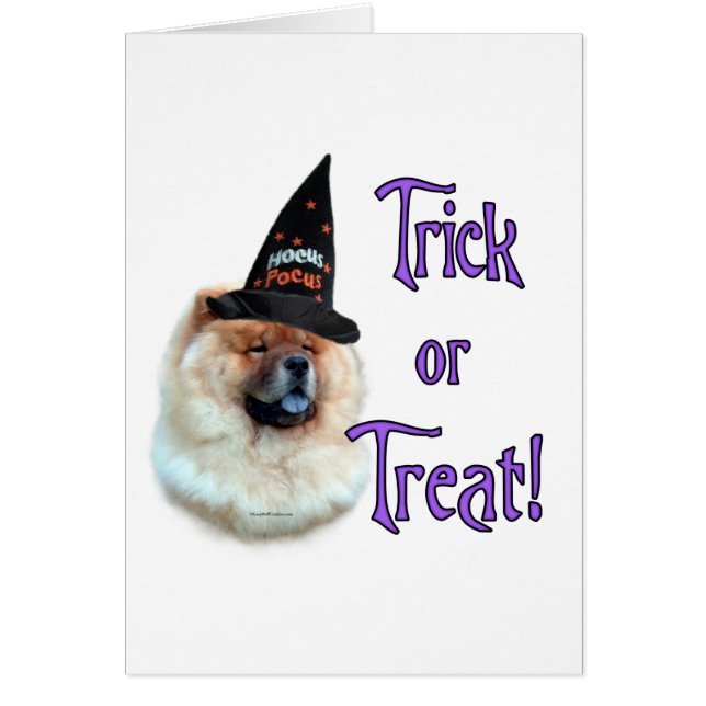 Chow Chow Trick (Front)