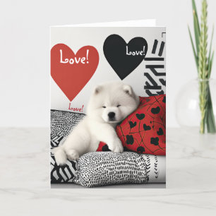 Chow Chow Valentine Card