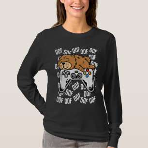 Chow Chow Video Game Noob Oof  Kids Boys Girls T-Shirt