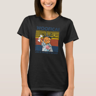 Chow Chow Woofica Land Of The Free Furry Pet Dog T-Shirt