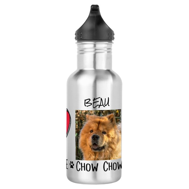 Chow Chows Dog  532 Ml Water Bottle (Right)