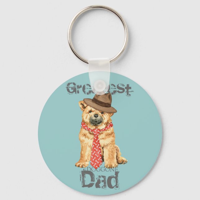 Chow Dad Key Ring (Front)