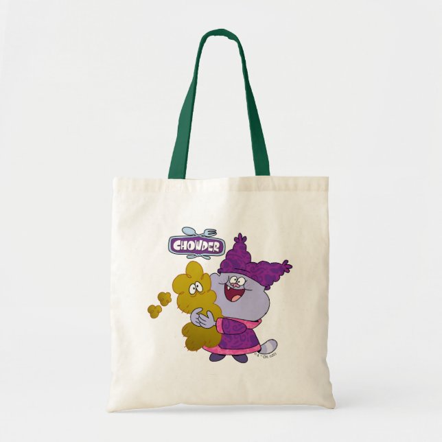 Chowder and Kimchi Tote Bag (Front)