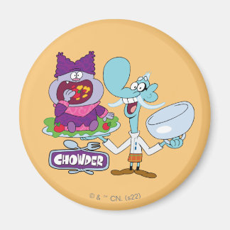Chowder and Mung Daal Magnet