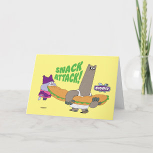 Chowder and Shnitzel Card