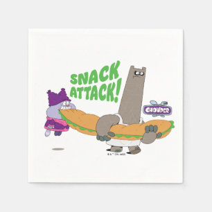 Chowder and Shnitzel Napkin