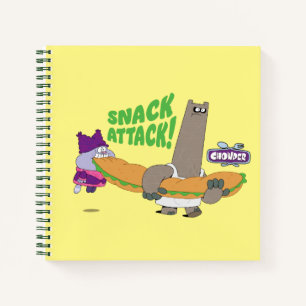 Chowder and Shnitzel Notebook