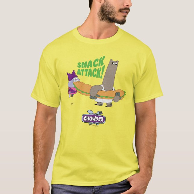 Chowder and Shnitzel T-Shirt (Front)