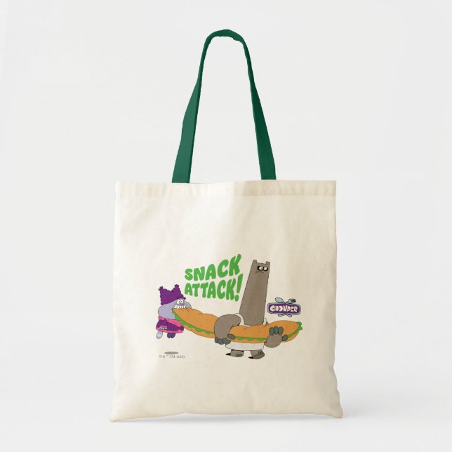 Chowder and Shnitzel Tote Bag (Front)