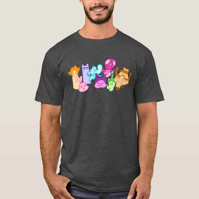 Chowder Characters funny T-Shirt (Front)
