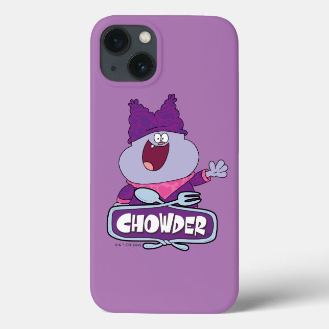 Chowder Waving Case-Mate iPhone Case (Back)