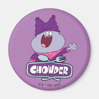 Chowder Waving Magnet