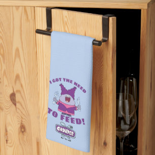 Chowder With Fork and Knife Tea Towel