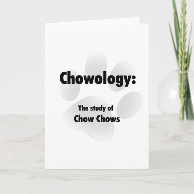 Chowology Holiday Card (Front)