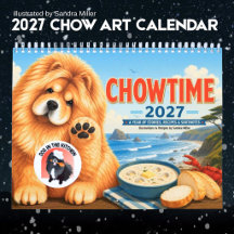 CHOWTIME 2027 • MEDIUM • Chow Art • Sandra Miller