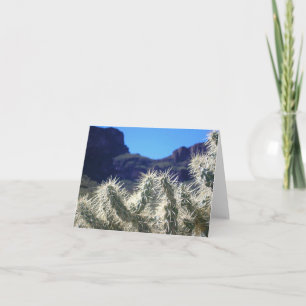 Choya Cactus - Arizona Note Card
