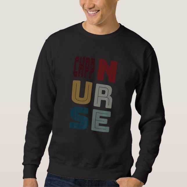 CHPP Nurse Cert Hospice and Palliative Pediatric V Sweatshirt (Front)
