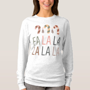 Chrirstmas Fa La La Basic Long Sleeve T-Shirt