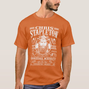 Chris Arts Stapleton Singer Outfits Music Outlaws  T-Shirt