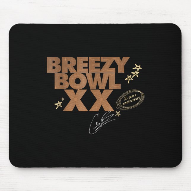 Chris Breezy Xx 2025 _1  Mouse Pad (Front)