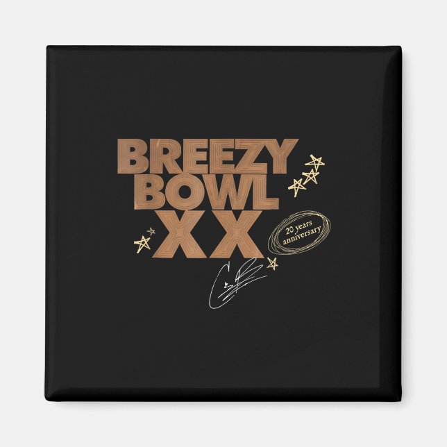 Chris Breezy Xx 2025  Magnet (Front)