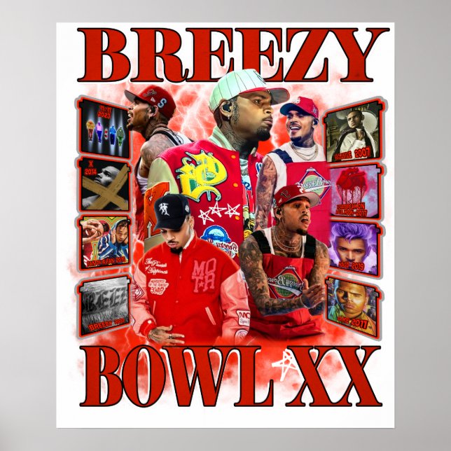 chris brow poster (Front)