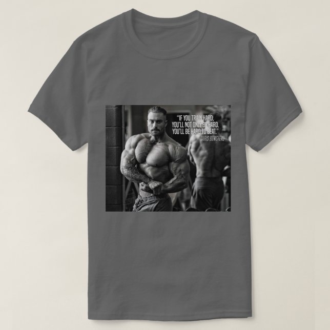 CHRIS BUMSTEAD  CBUM - BODYBUILDING - MOTIVATION  T-Shirt (Design Front)