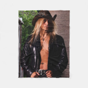 Chris Caffery Alley Closeup Fleece Blanket