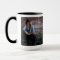 Chris Caffery Sitting by Brick Wall Mug