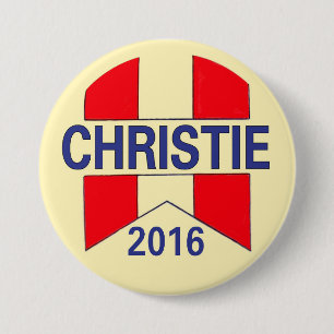 Chris Christie 2016 7.5 Cm Round Badge
