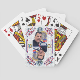 Chris Christie for President Playing Cards