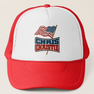 Chris Christie Proud American Trucker Hat