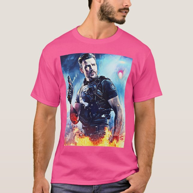Chris Evans Kids T-Shirt (Front)