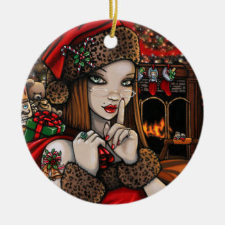 Chris Happy Holidays Traditional Christmas  Ceramic Tree Decoration