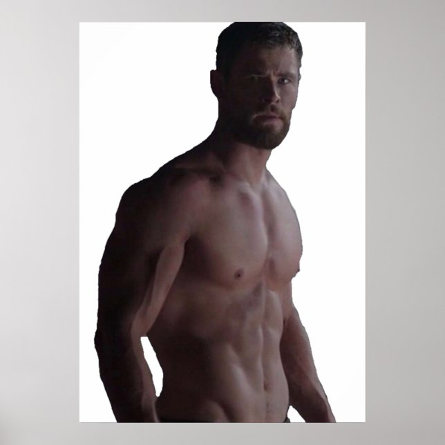 chris hemsworth poster (Front)