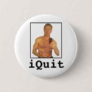 Chris Lee: iQuit 6 Cm Round Badge