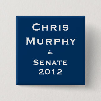 Chris Murphy for Senate 15 Cm Square Badge