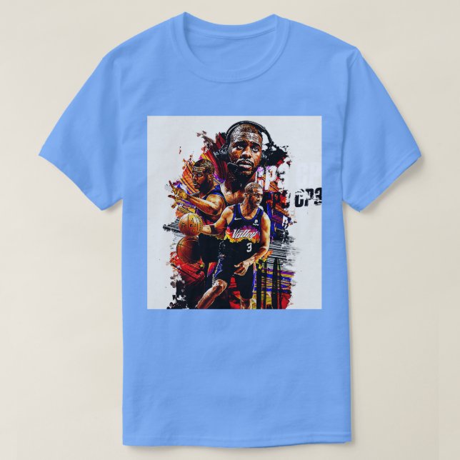 Chris Paul 3 Basketball T-Shirt (Design Front)