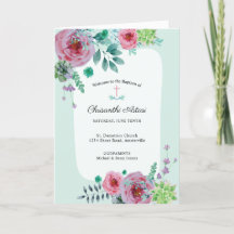 Chrisanthi Greek Orthodox Church Baptism Program