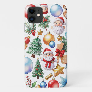 ChrisChristmas Reindeer Happy Christmas Happy New  Case-Mate iPhone Case