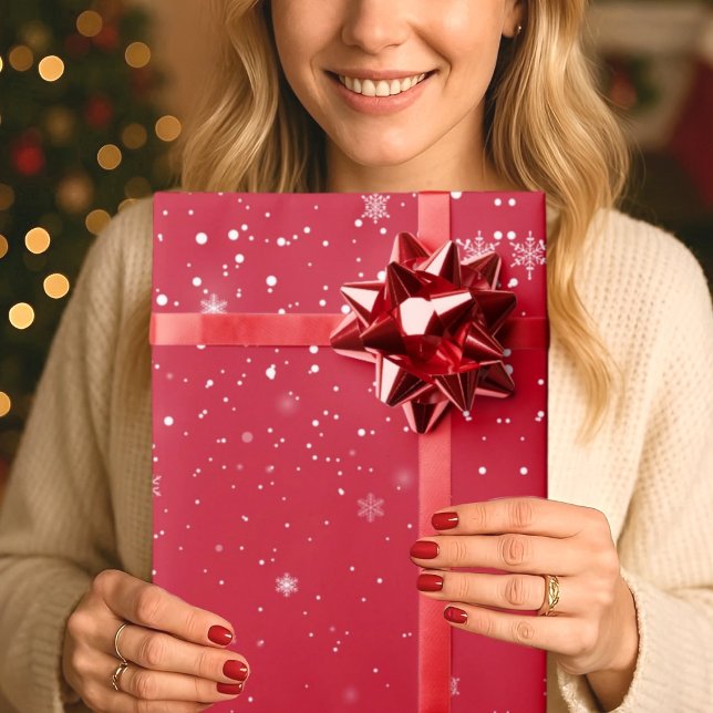 Chrismas snow flakes WRAPPING PAPER (Creator Uploaded)