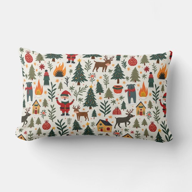 Chrismas Throw Pillow (Front)
