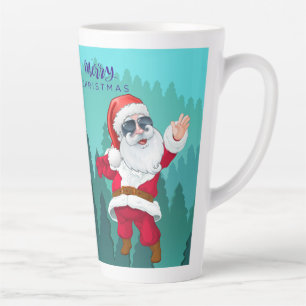 chrismast style latte mug